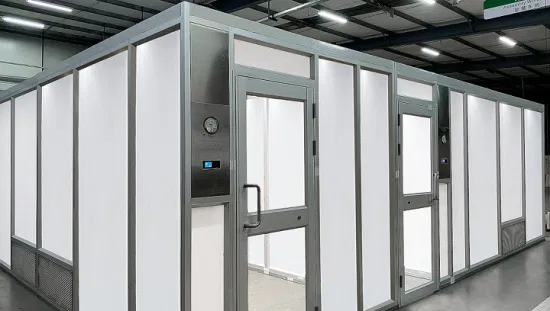 Airkey Customized Modular Cleanroom ISO4-9 Fast Installation Cleanroom